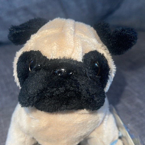 LIL’ Kinz WEBKINZ Ganz PUG HS105 hang & but Tag No Code plush stuffed animal - Picture 2 of 11